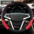 38cm 15inches Universal Car Steering Wheel Cover Artificial Leather Rubber sport stylish Non-slip Auto Interior Accessories Kits