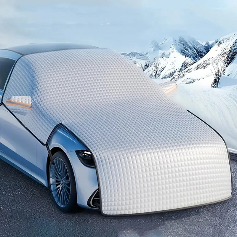 Enlarge Car Snow Cover 7-Layer Winter Windshield Snow Shield Windproof Waterproof Car Window Ice Cover Universal for Suv Sedan CM World