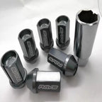 2026 Bestseller 20PCS Anti-Theft Wheel Lug Nuts RAYS Style M12x1.5 Forged 7075 Aluminum Alloy Lightweight Racing Car Modificatio