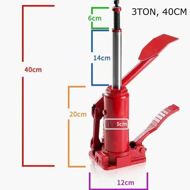 2TON-4Ton Pedal foot type hydraulic bottle Jack for change tire of vehicle car off-road automobile SUV off-road tire tyre change