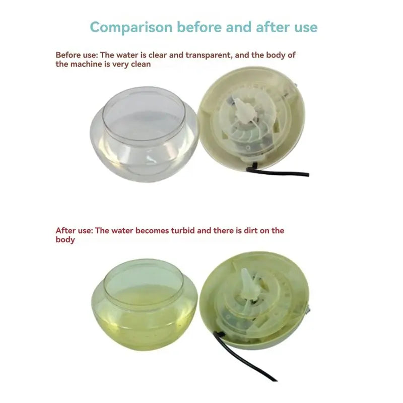 A13F-Water-Based Purifier Air Washer Air Freshener With 7 LED Color Changing Light Air Revitalizer & Freshener UK Plug