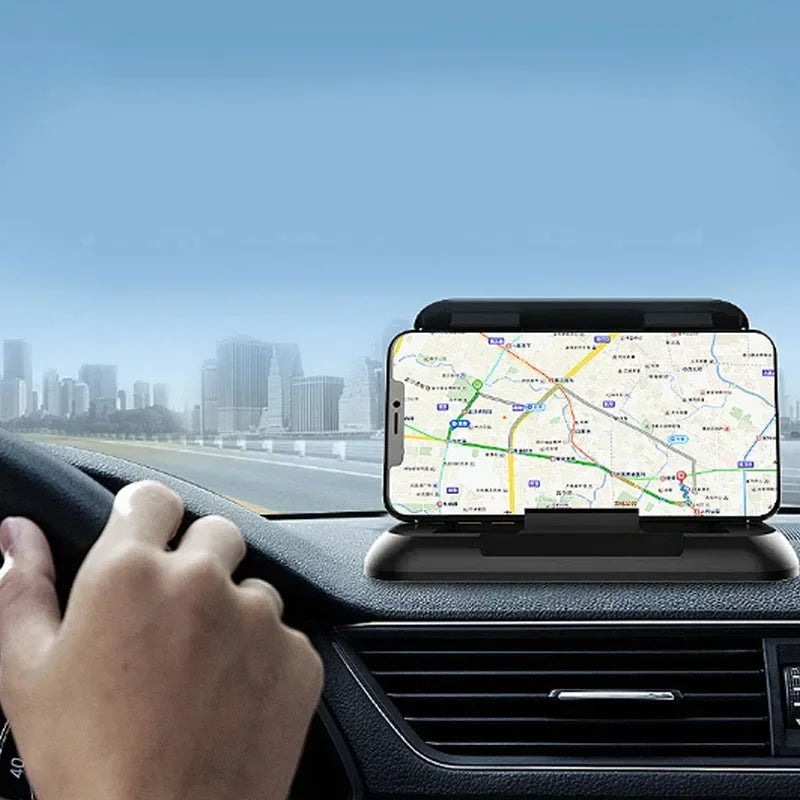 Car Center Console Phone Stand Dashboard Navigation Desktop Holder Auto Vehicle Console Mount Phone Holder CM World