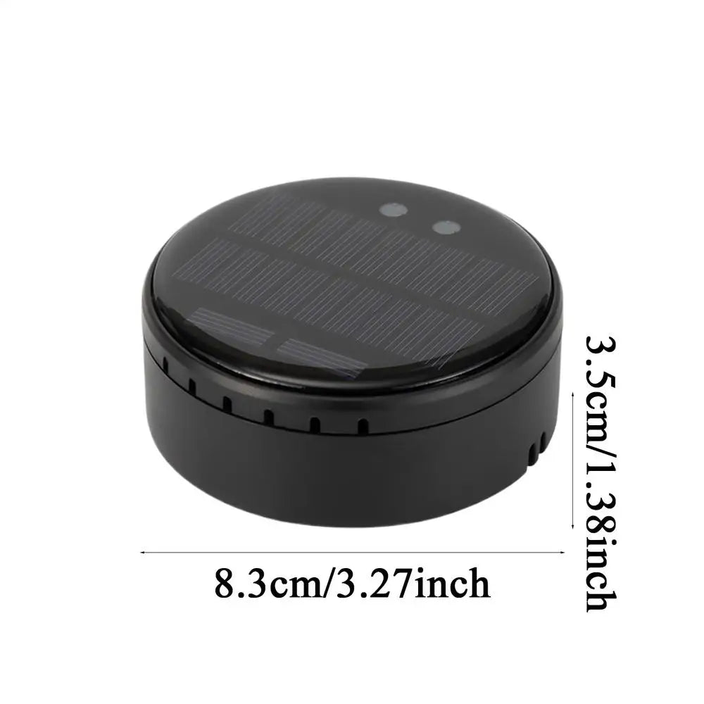 Solar Air Purifier Car Deodorizer Odor Eliminator Pads Smart USB Auto Air Freshener Silent Purification Remove PM2.5/TVOC CM World