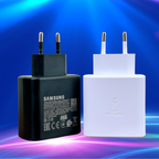 Original Samsung 45W Charger Type C EU Super Fast Charge Adapter For Galaxy Z Flip Fold 5 4 3 2 S24 S23 S22 Note20 Ultra Plus Car Mobile World