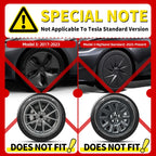 4PCS Wheel Cap 18 Inch Turbine Automobile Hubcap for Tesla Model 3 Highland 2024-2026 Hub Cap Performance Replacement for Tesla