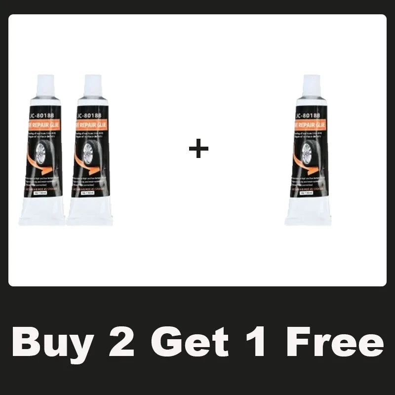 Black Tyre Repair Instant Liquid Strong Rubber Glues Wear-resistant Rubber Non-corrosive Adhesive Glue Car Instant Strong Tools