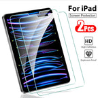 Tempered Glass For Ipad Pro 13 M5 M4 2025 12.9 Air 11 5 4 3 2 M3 M2 Screen Protector A16 10 9 9th 10th Generacion Mini 7 6 Film Car Mobile World