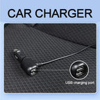 Summer Car Seat Cover Ventilated & Massage Function USB Charging Cooling Breathable Cushion Pad For Tesla Model 3 Y 2022-2024 Car Mobile World