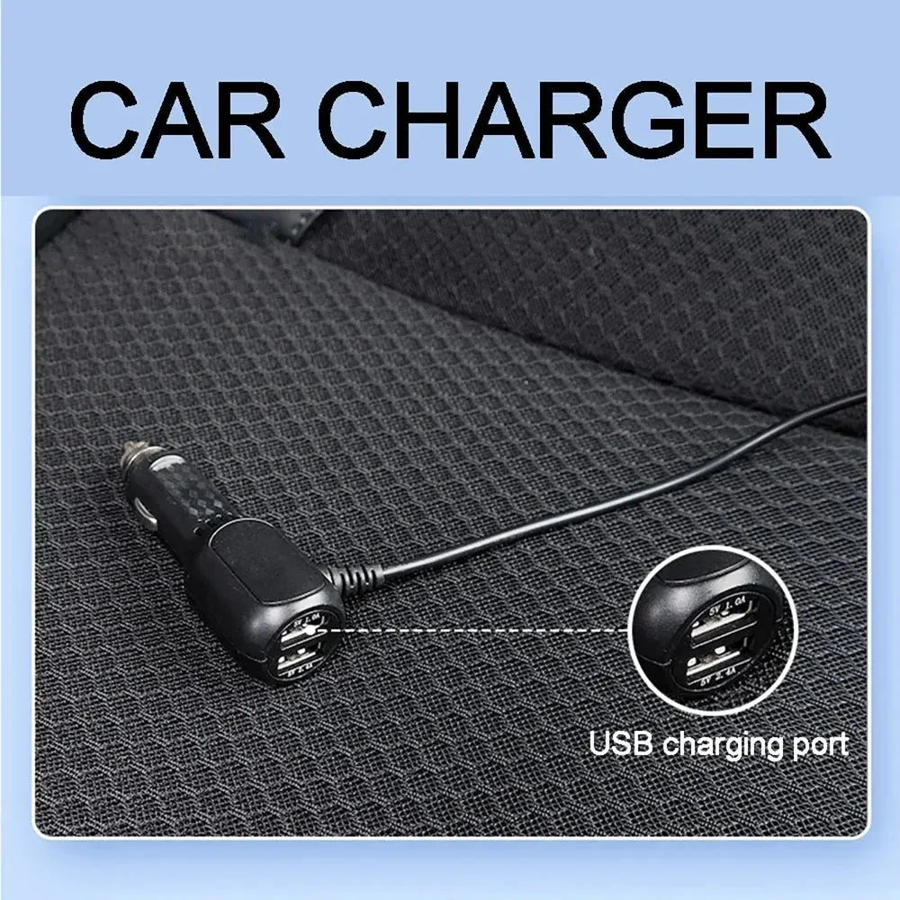 Summer Car Seat Cover Ventilated & Massage Function USB Charging Cooling Breathable Cushion Pad For Tesla Model 3 Y 2022-2024 Car Mobile World