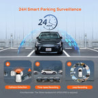 70mai Dash Cam S410 Touch Screen Full View 1944P External GPS 24H Parking Monitor Front and Backyup Car DVR Mirror 70mai S410