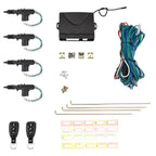 Car Lock Door Remote Control Keyless Entry System Locking Kit with 4 Door Lock Actuator Universal 12V CM World
