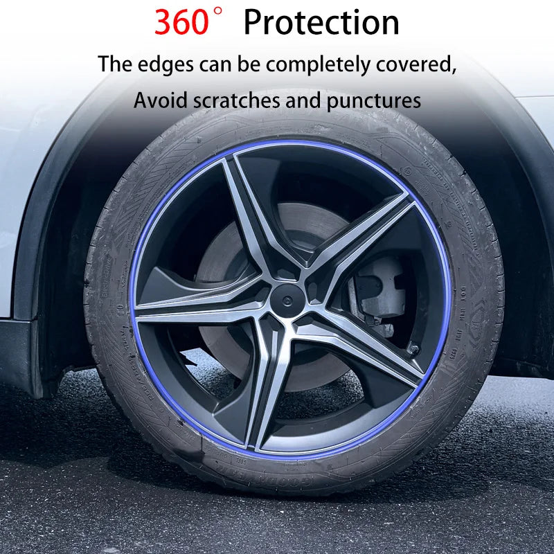 For Tesla Model Y Juniper 2025 4PCS 19 Inch Wheel Cap Automobile Performance Replacement Wheel Hubcap Full Rim Cover Accessories CM World