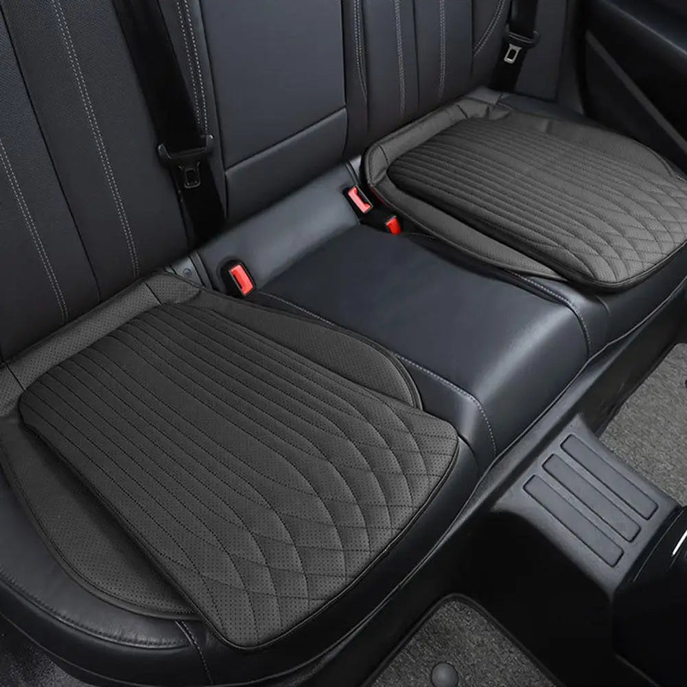 54cm Breathable Car Seat Cushion Luxury Leather Commercial Vehicle Non-slip Support Pad Universal High Rebound Sponge Seat Cover