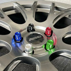 Hot Sale 20Pcs Racing Wheel Lug Nuts M12x1.5 M14x1.5 Aluminum Lightweight Conical Nuts for JDM Car Hub Screws Auto Accessories