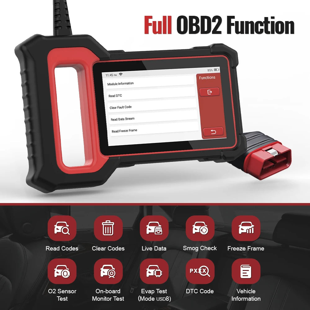 Lifetime Free Update THINKCAR Thinkscan Plus S7 OBD2 Scanner Automotive Code Reader Car Diagnostic Tool Diagnosis Coder Reader Car Mobile World