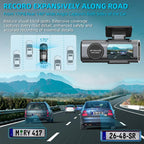 4K Dash Cam Built-in WiFi APP Control HD Night Vision Car Video Recorder Loop Recording G-sensor Car DVR Optional Rear Camera Car Mobile World