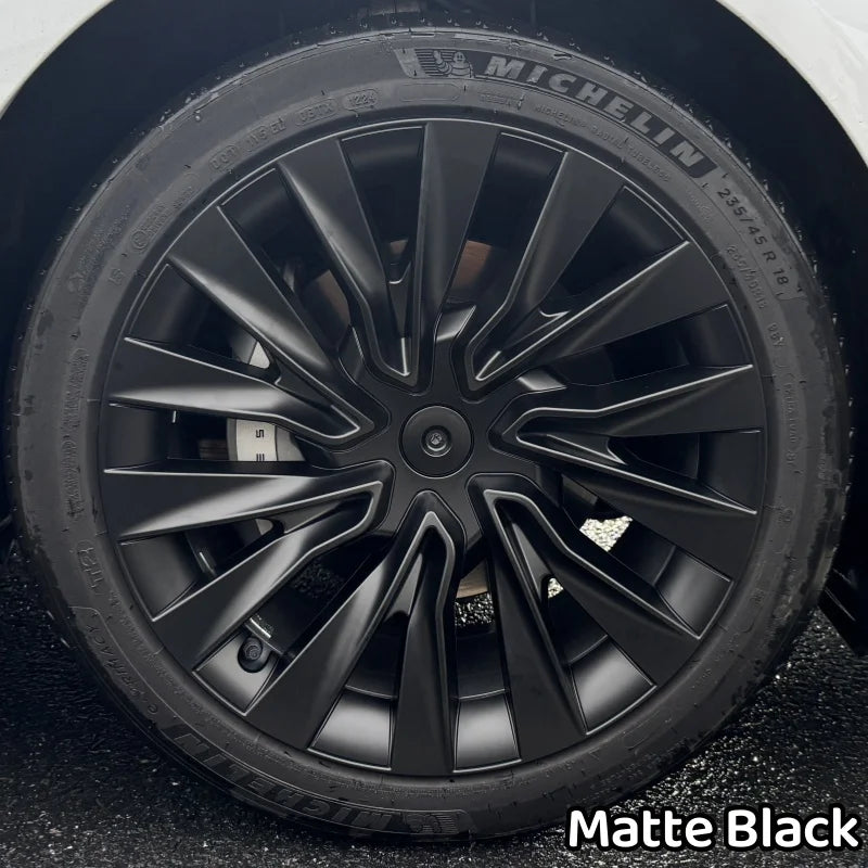 4PCS 18-Inch For Tesla Model 3 Wheel Cover Highland Performance Hub Caps Replacement Wheel Full Rim Cover Accessories 2024-2026