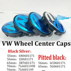 4pcs 56 63 65 70 76mm Car Wheel Center Hub Caps Cover 5GO601171 3B7601171 Universal Fit Premium Quality Durable RustProof Chrome