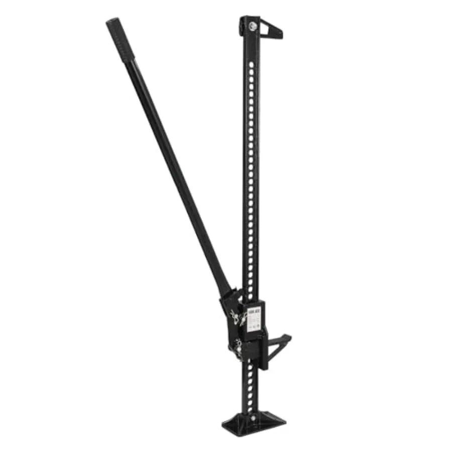 Farm Jack 60 in Ratcheting Off Road Utility High Lift Jacks 3 T 6600 LB Ccity Farm Jack for Tractor Truck Car Jeep Black (60 in CM World