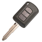 jinyuqin 10pcs Head Remote Car Key Case Shell For Mitsubishi Eclipse Outlander Mirage lancer 2/3/4 Buttons Fob Housing CM World