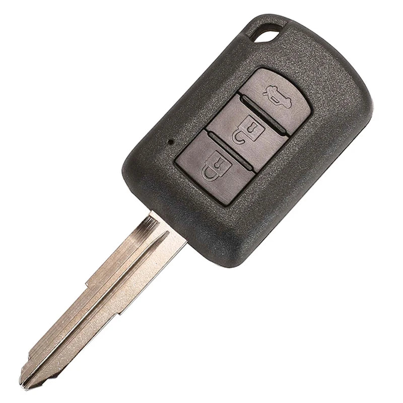 jinyuqin 10pcs Head Remote Car Key Case Shell For Mitsubishi Eclipse Outlander Mirage lancer 2/3/4 Buttons Fob Housing CM World
