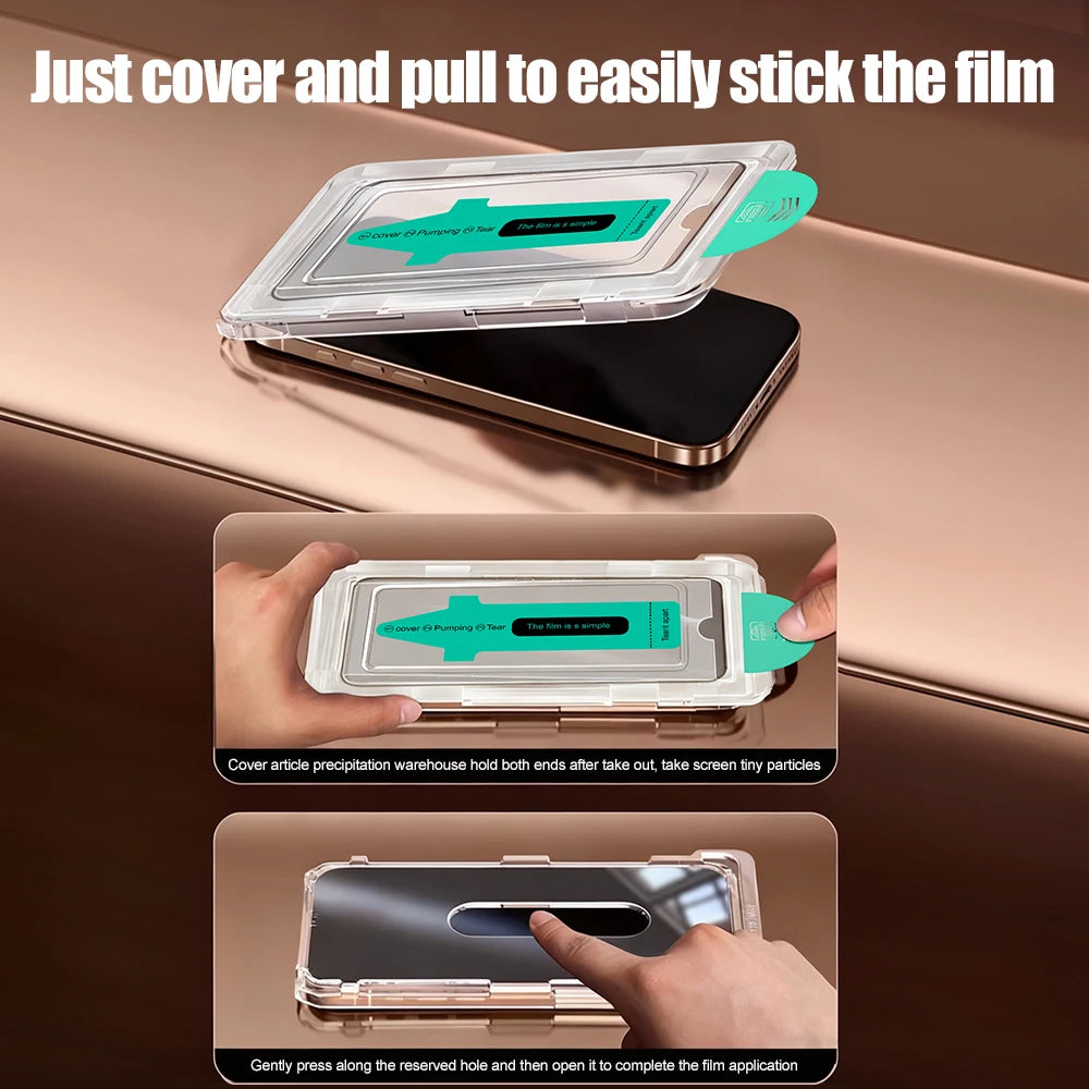 4PCS Full Cover Matte Privacy Screen Protector For iPhone 18 Pro Max 18 Pro Dust Free Installation Protector Tempered Glass Film