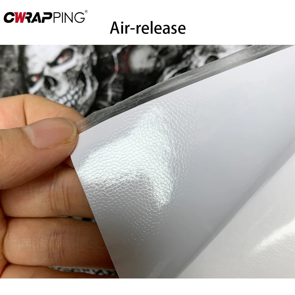 Skull Film Stickers for Car Livery Waterproof Automotive Vinyl Car Wrap Auto Outdoor Accessories Body Covering Sticker Adhesive