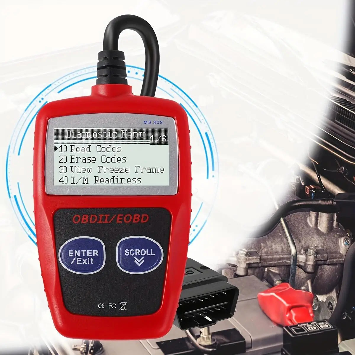 Multifunctional Car Fault Code Reader Accurate Engine Diagnostic Scanner ToolScanner Read & Erase Fault Code View For Peugeot Car Mobile World