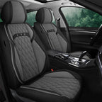 Universal Flax Car Seat Covers for Jeep Cherokee WK2 WJ 2004 2014 Patriot Wrangler Compass 2007 2019 Renegade for Vehicle Parts CM World