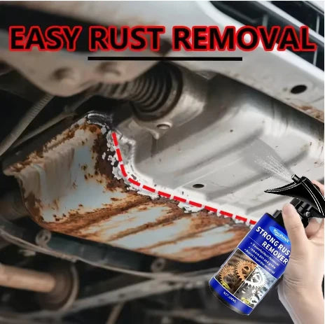 Car rust remover, quick car wheel care, cleaning, metal iron powder, stain removal CM World