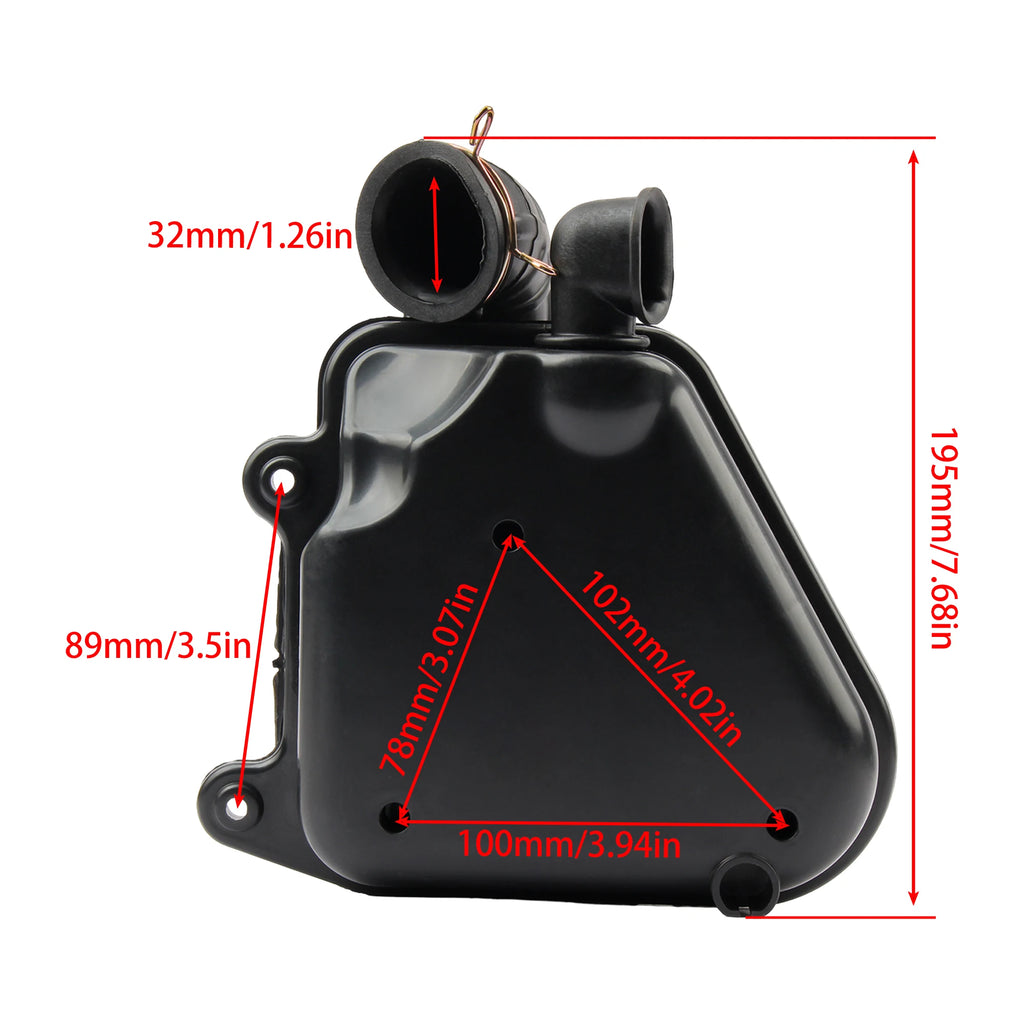 For Yamaha JOG50 Motorcycle Air Filter Box Assembly 3KJ ZR50 ZX50 JOG90 YA90 50cc-90cc Small Scooter Air Filter Parts Enduro CM World