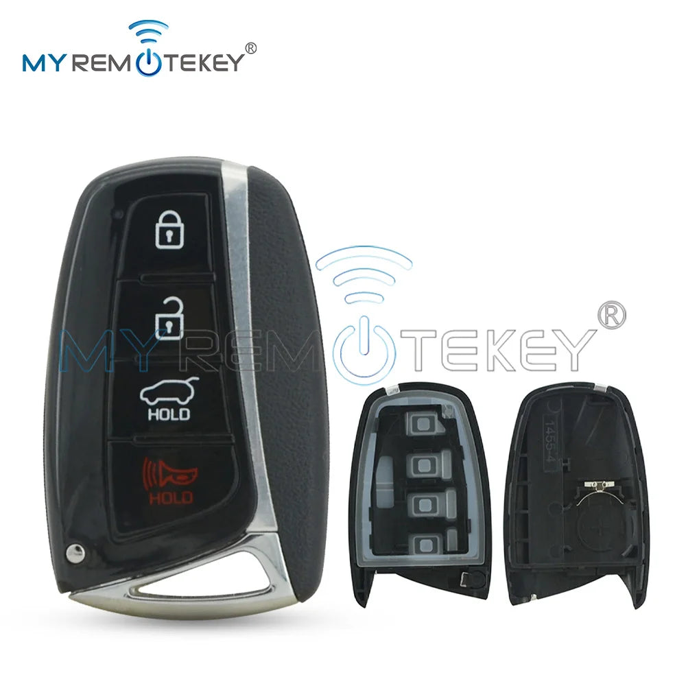 REMTEKEY Smart Key case 4 button for Hyundai Santa Fe 2015-2018 FCC SY5DMFNA04 PN 95440-4Z200 CM World