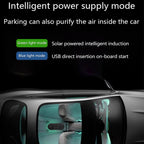 Solar USB Car Air Purifier Car Air Purifier Negative Oxygen Ions Fresher Portable For Car CM World