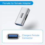 Hagibis USB 3.2 Adapter 90 Degree Right Angle USB A Male to Female Connector OTG Adapter Cable Extender for Laptops Charger PC Car Mobile World
