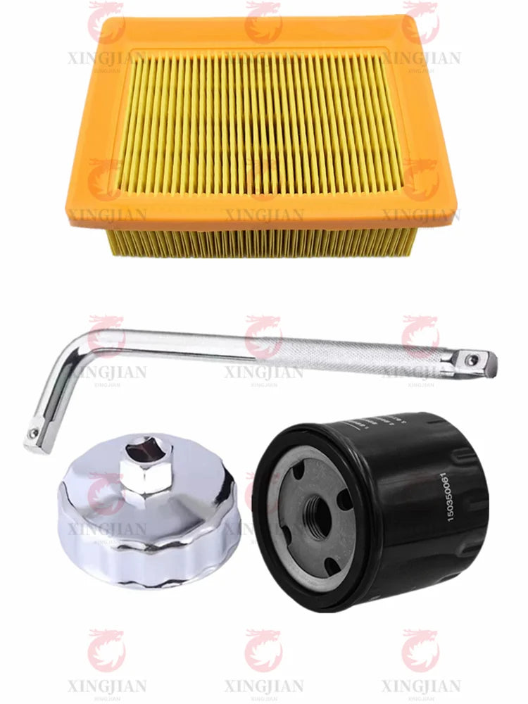 Motorcycle Air Filter For VOGE SR4 Max LX350T-5 SR4Max350 Engine Intake Cleaner Oil Filter Cap Removal Wrench Tool CM World