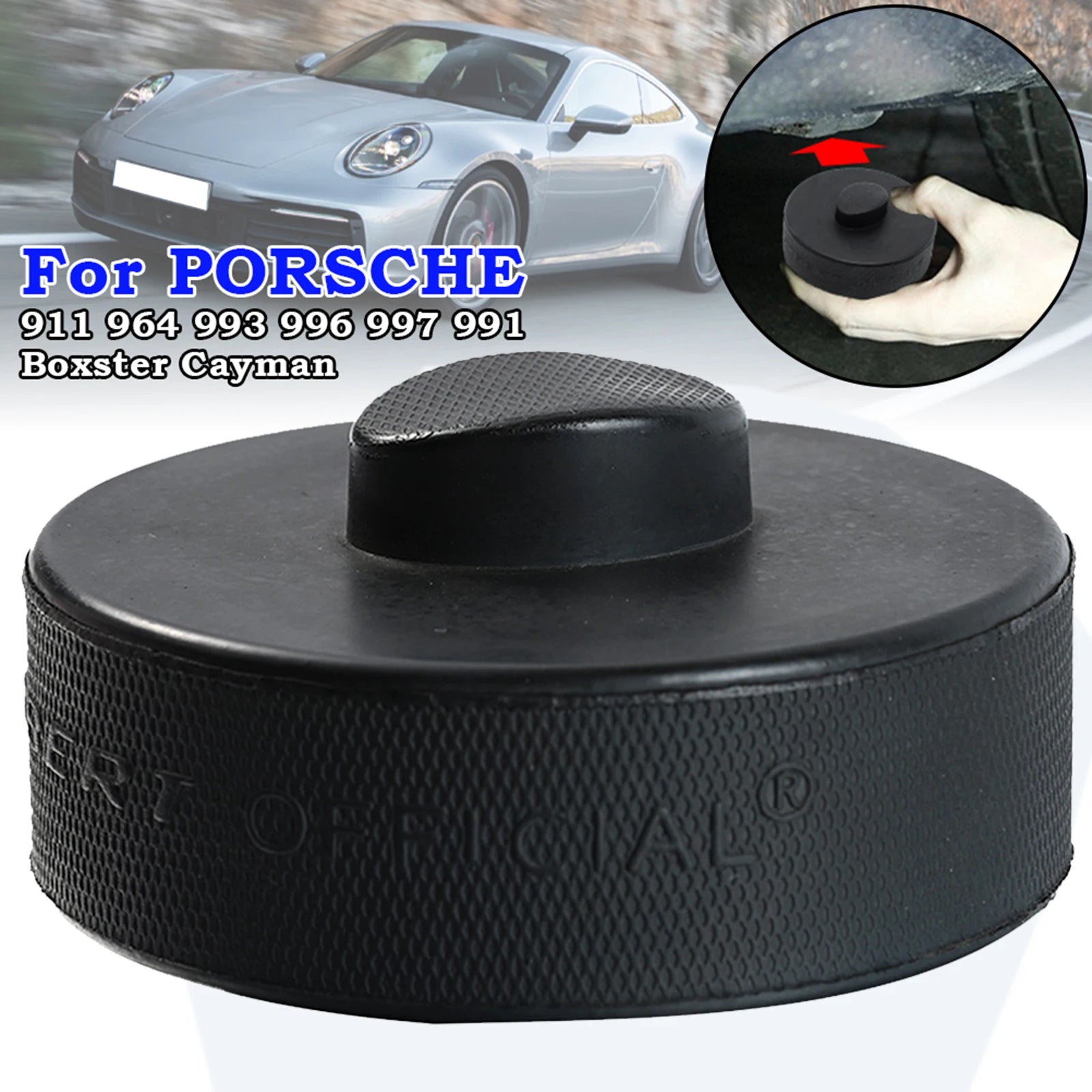 Rubber Jack Pad Support Point Adapter Jacking Trolly Car Removal Repair Tool For Porsche 911 964 993 996 997 991 Cayman Boxster CM World