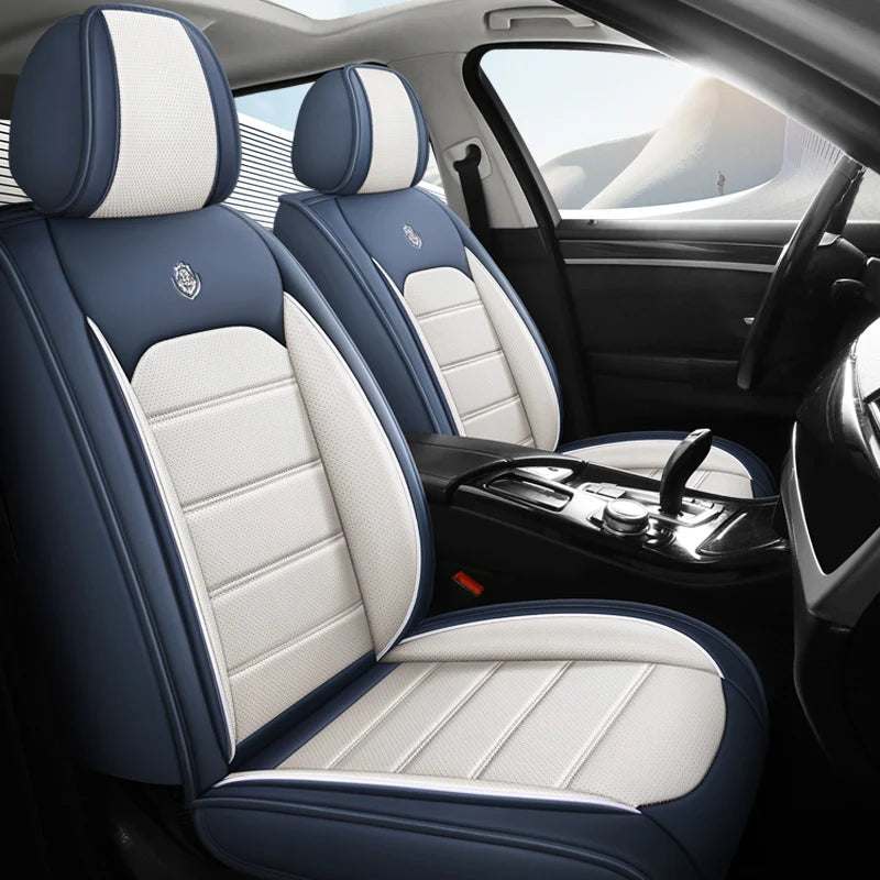 Universal Front Seat 2 Seat Car Seat Covers for SUVs And Sedans Durable Breathable And Easy to Clean Auto Seat Protector CM World