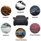 Universal Full Car Cover Outdoor Snow & Sun Protection for Toyota BMW Benz VW KIA MAZDA Peugeot - Durable Automobile Cover CM World