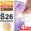 1-4Pcs Anti Fingerprint Hydrogel Film For Samsung Galaxy S26 Plus S26 Ultra S25 S24 S23 S22 S21 S20 FE S 26 26+ Screen Protector