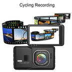 XUSHIDZ NEW 1080P HD Dash Camera Loop Recording Car Vehicle DVR Video Recorder Dashcam Night Vision 24h Parking Monitor G-sensor Car Mobile World