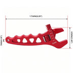 RASTP-New Aluminum 3AN-12AN Adjustable AN Wrench Tool Anodized Spanner For Hose End Fitting RS-OFI085