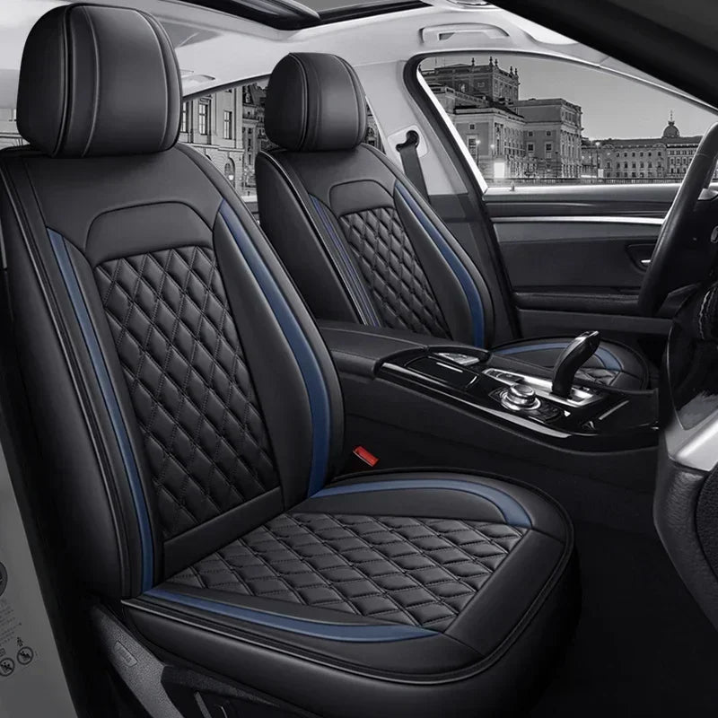 Full Coverage Universal Pu Leather Car Seat Covers for Mercedes C-Class W202 W203 W204 W205 A205 C204 C205 S202 Car Accessories Car Mobile World