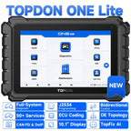 TOPDON All System Car Diagnostic Tools 50 Hot Functions Auto OBD2 Scanner Topology Map Bidirectional Control ECU Coding ONE LITE