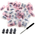 100Pcs Self-Service Kits with Screwdriver Tire Repair Tire Repair Nails Self-Tapping Screw Rubber Screw Tool for Car Motorcycle