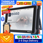 Global Version THINKCAR THINKSCAN 689BT OBD2 Diagnostic Tool DOIP CANFD Bi-directional ECU Coding 35 Resets Lifetime Free Update Car Mobile World