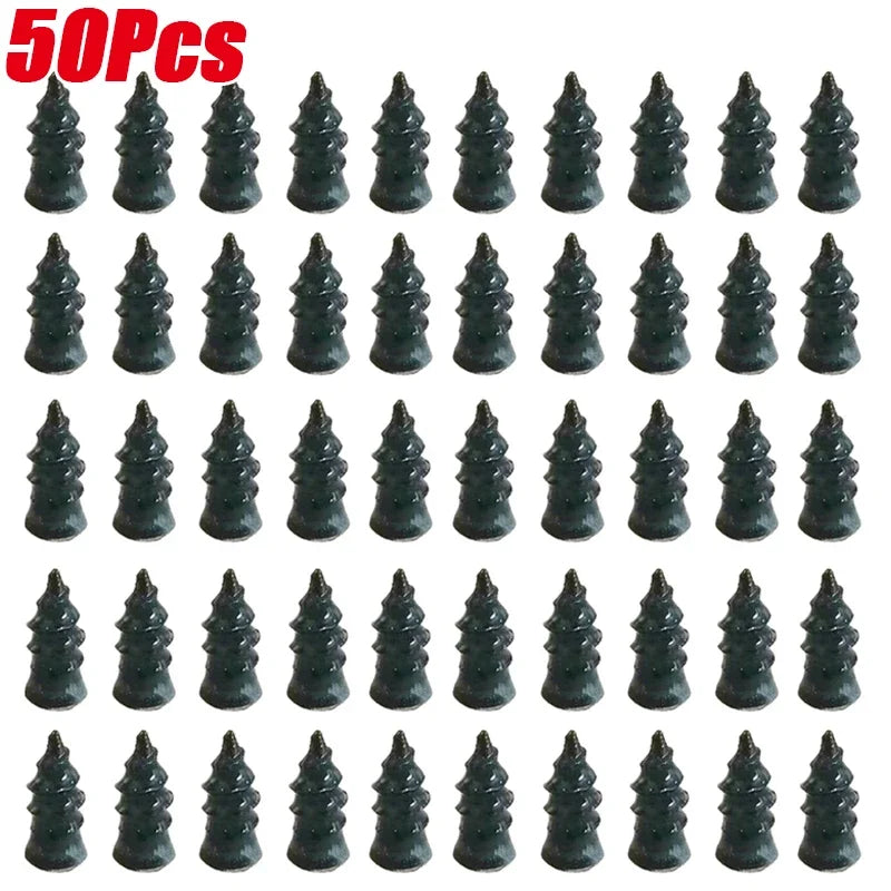 10-100Pcs Emergency Tire Puncture Repair Nails Universal Car Motorcycle Bike Vacuum Tyre Repair Nail Quick Fix Tool Kit CM World