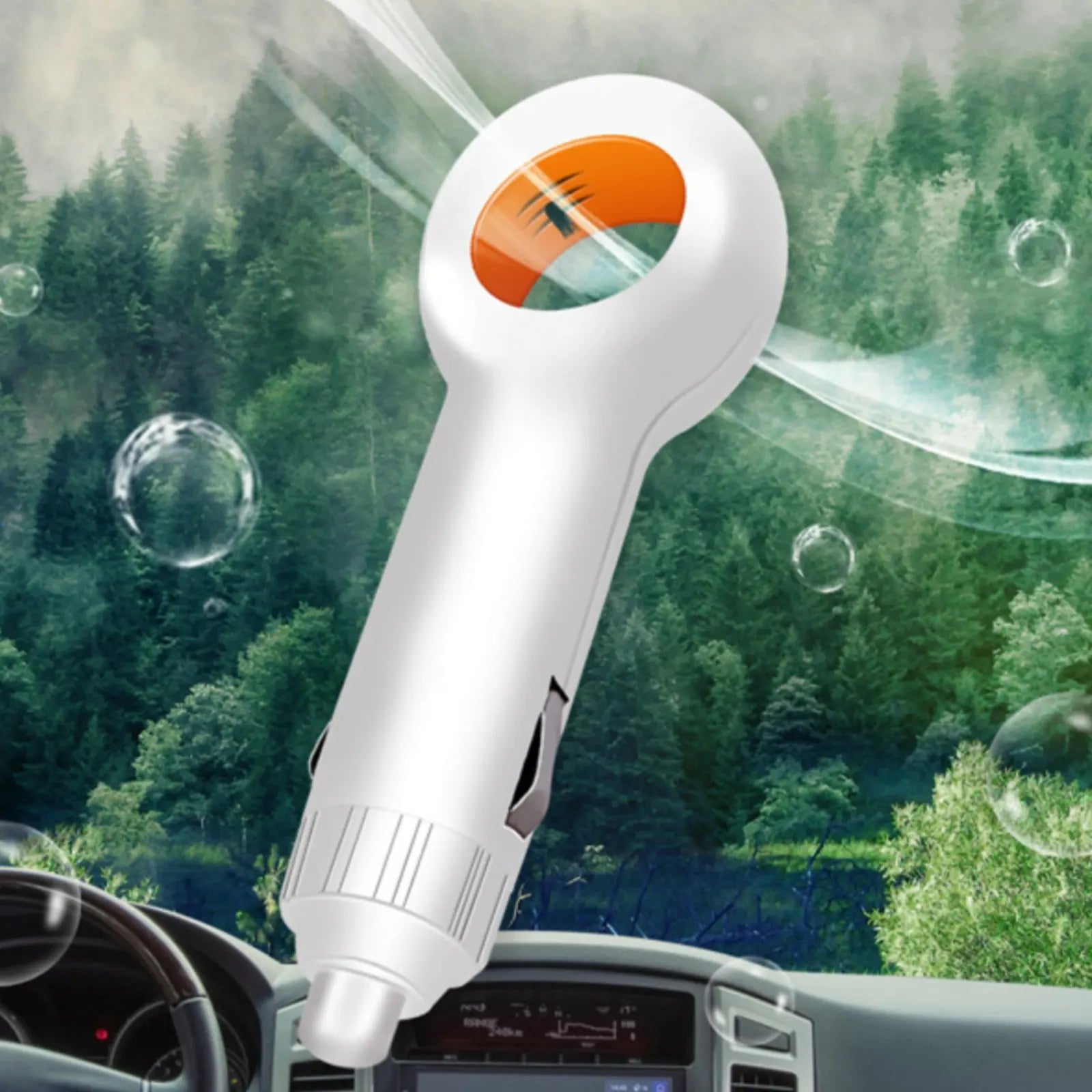 Car Air Purifier Portable Design Cigarette Lighter Odor Neutralizer Car Mobile World