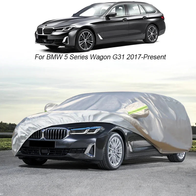 Car Cover Rain Snow Dust Waterproof For BMW 1 2 3 4 5 6 7 Series Hatchback F40 F44 Coupe Touring G20 G21 G22 G30 G31 G32 GT G11