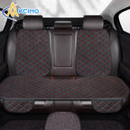 Universal Car Seat Covers Pu Leather Fashion Car Front and rear seat cushions Car Seat Protector Four Seasons Auto Accessories CM World