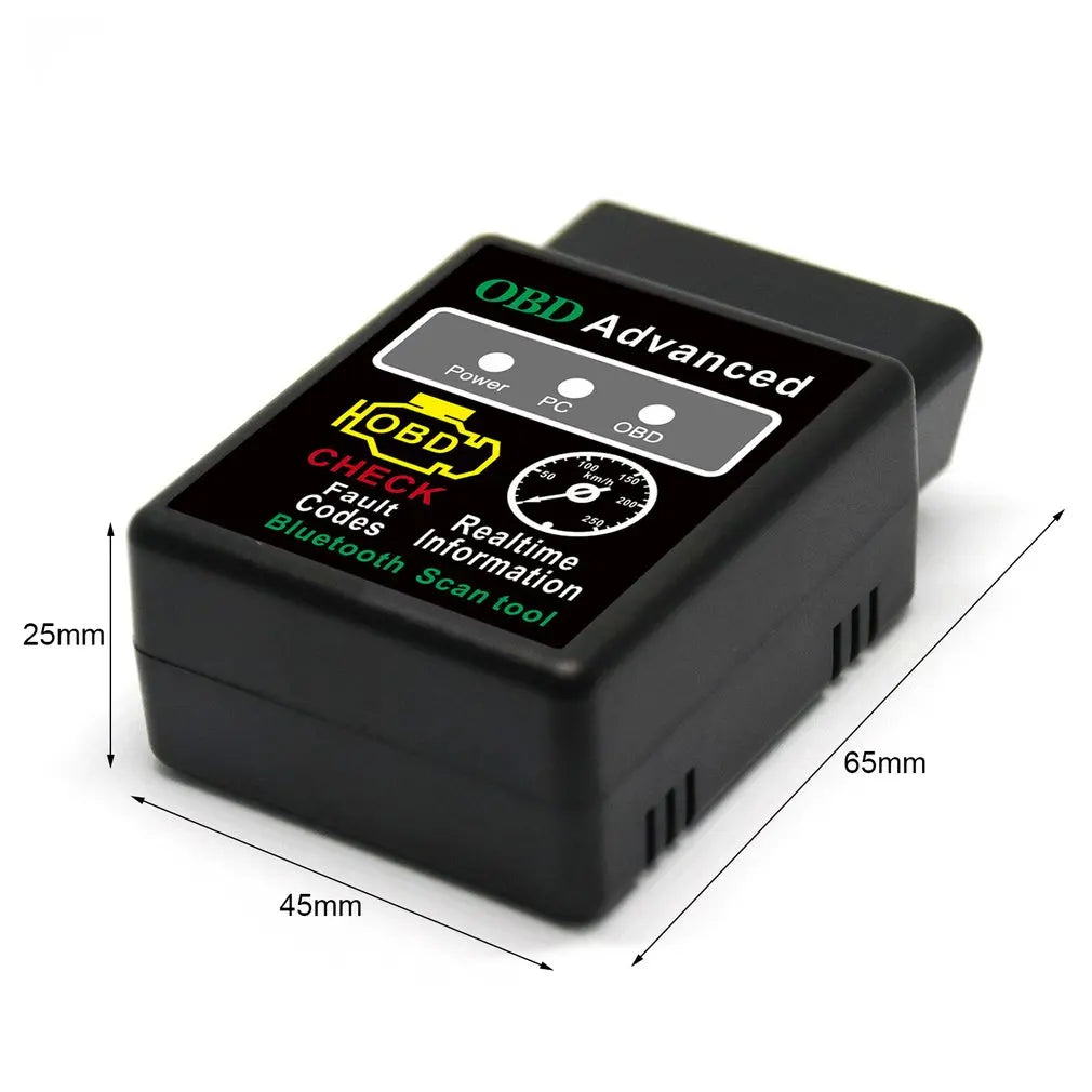 OBD V2.1 V1.5 ELM327 OBD2 Auto Scanner OBDII Car Tester Bluetooth 5.1 Car Diagnostic Tool for Android Windows Symbian for Iphone Car Mobile World